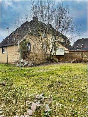 Rückansicht mit Garten