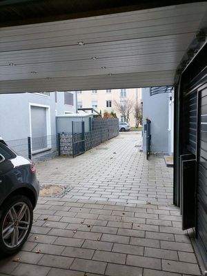 Einfahrt, Stellplatz, Carport