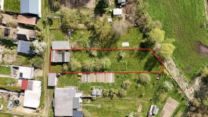 Draufsicht Grundstück