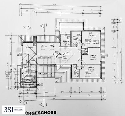 Grundriss Dachgeschoß