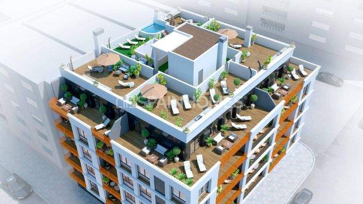 Flats in a Beachside Complex with Pool in Torrevieja Alicante