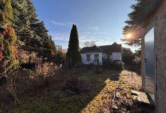 Ansicht Grundstück von der Garage