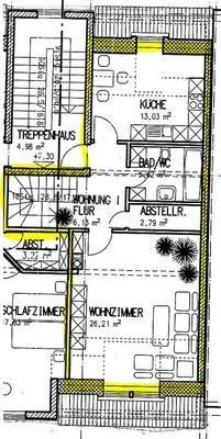 Grundriss 2. Obergeschoss