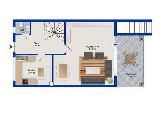 Grundriss Erdgeschoss