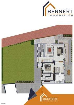 Grundriss visualisiert EG
