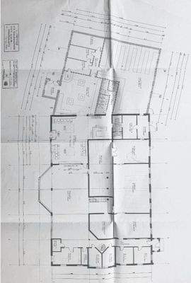 Grundriss EG mit neuem Anbau
