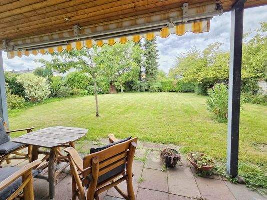 Garten Terrassenansicht