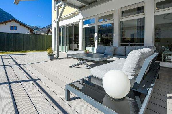 Im Freien entspannen