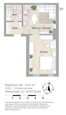 Grundriss Wohnung