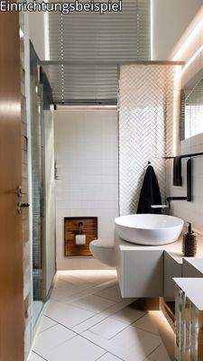 Toilette Einrichtungsbeispiel