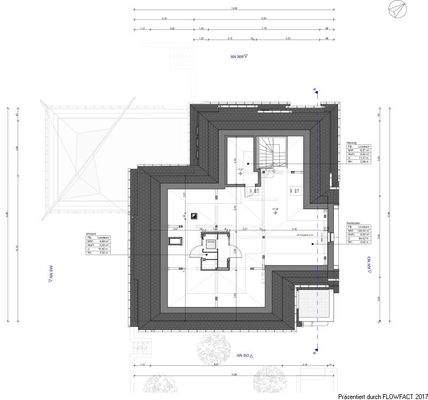 Dachboden mit Turmuhr