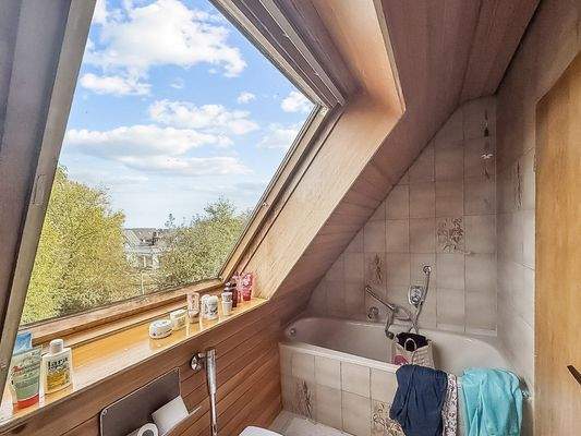 Badezimmer Dachgeschoss