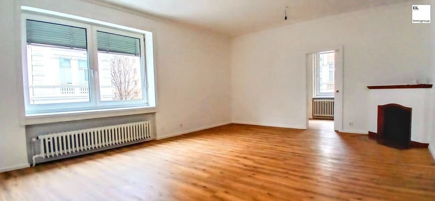 Schön renoviertes, helles und zentral gelegenes 115m² Büro im Andräviertel, Stadt Salzburg; 5 Räume + Balkon/Terrasse, Küche, Vorzimmer, WCs, Abstellraum, Lagerraum, (c) CL-immogroup, www.CL-immogroup.at