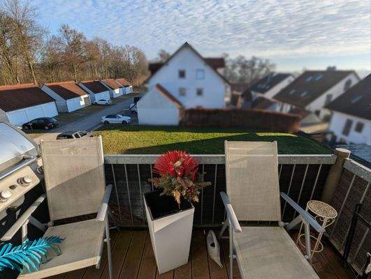 Balkon Ost-Ausrichtung