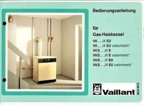 Gasheizung Vaillant VK…/1 EU calormatic