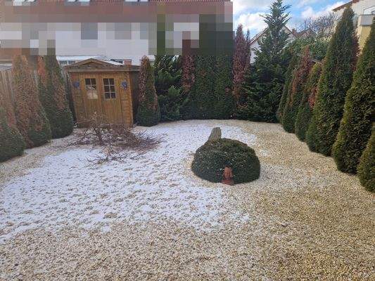 Wintergarten mit Laube