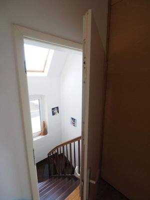 Blick ins Treppenhaus