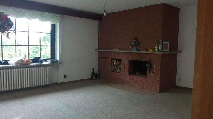 Wohnzimmer Kamin - offen 