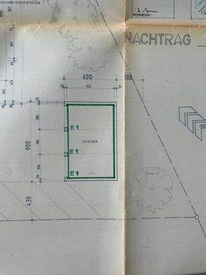 Grundriss Großgaragen