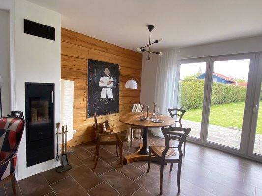 Wohnen&Essen mit Kamin