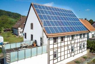 Die PV Anlage kann ebenfalls übernommen werden