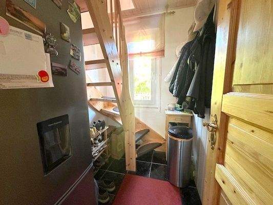 Zugang ins Obergeschoss