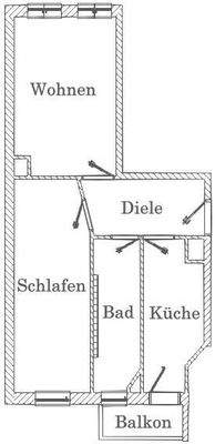 Grundriss (ohne Maßstab)