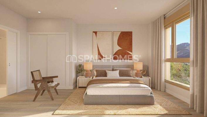 Chic Properties in a Complex Near the Beach in Denia Alicante