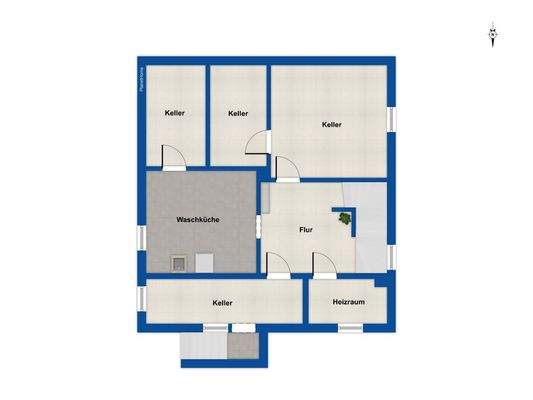 Grundriss - Kellergeschoss