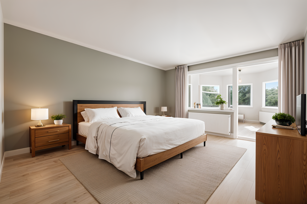 EG | Schlafzimmer, virt. Darstellung