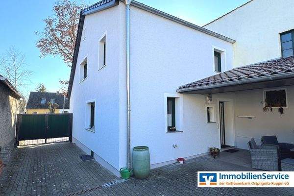 Fassade mit Vollwärmeschutz