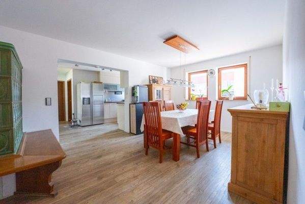 Essbereich und Küche