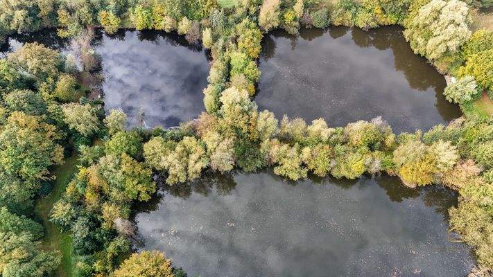Luftaufnahmen der 3 Gewässer