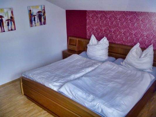 Schlafzimmer große Ferienwohung