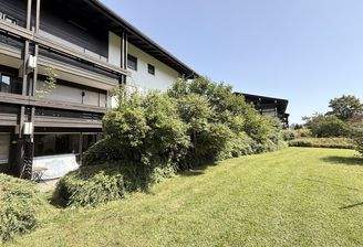 Die Terrasse mit Garten