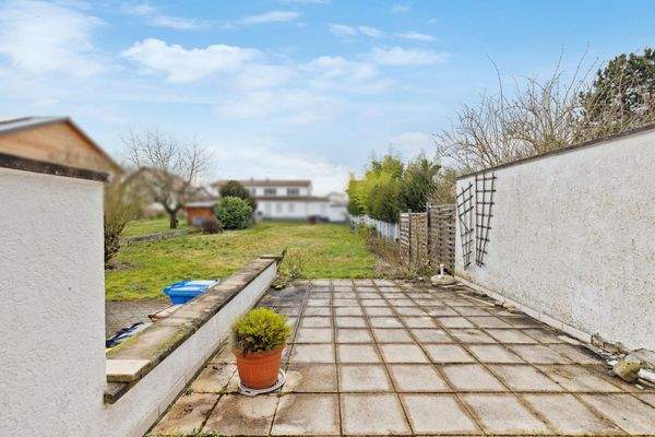 Terrasse in Südausrichtung