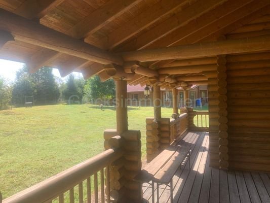 Terrasse Grillhaus