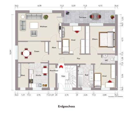 Grundriss Erdgeschoss