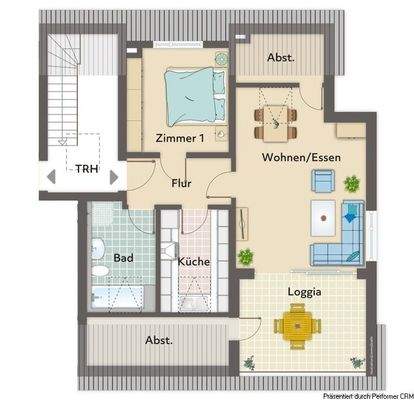 DG Wohnung 5 Grundriss