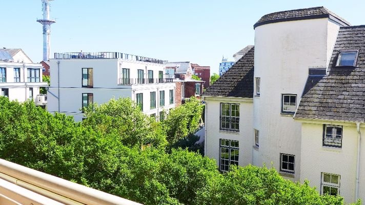 Aussicht auf das Hotel &quot;Stadt Hamburg&quot;