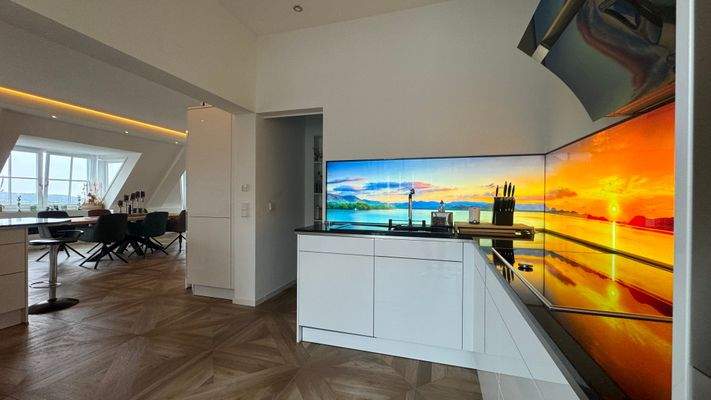 Hochwertige Einbauküche