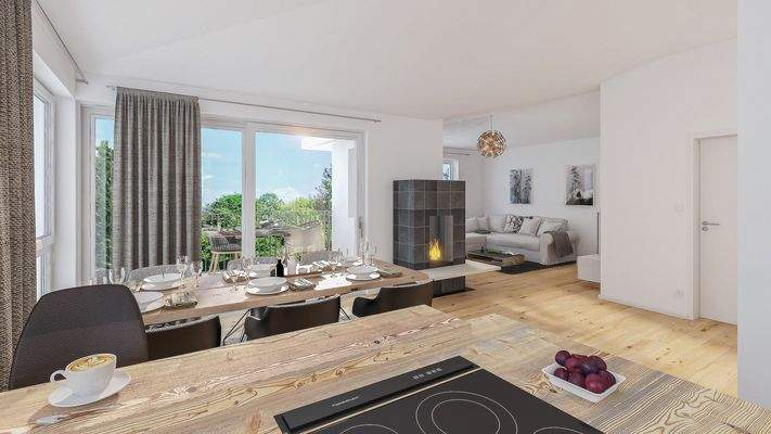 KITZIMMO-Doppelhaus in sonniger Ruhelage mit Bergblick kaufen - Immobilien Hollersbach.