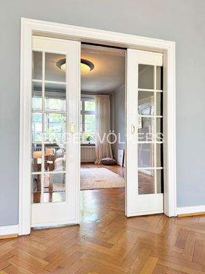 Schiebetür zum Wohnzimmer