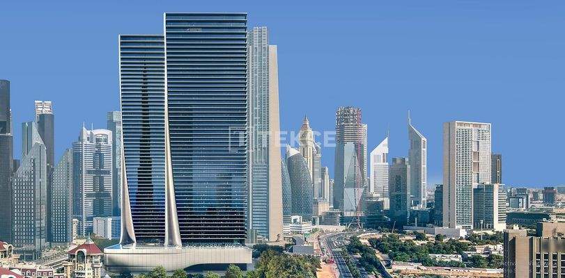 City-View Flats in DIFC Dubai with Infinity Pool and Spa
