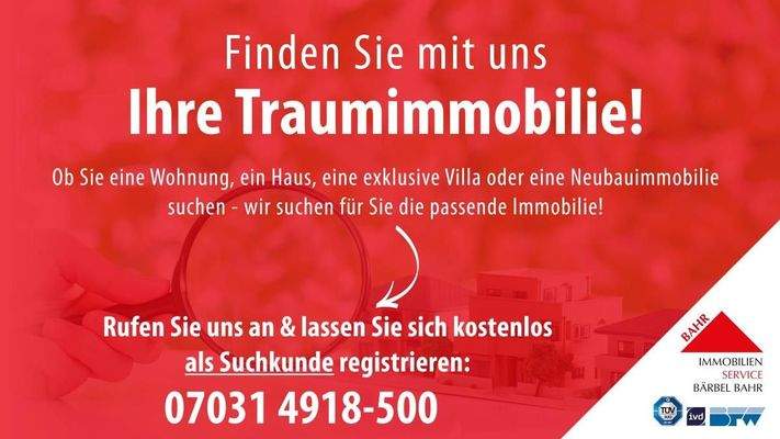 Finden Sie Ihre Traumimmobilie