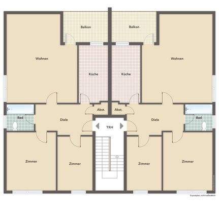 Grundriss 2. Obergeschoss