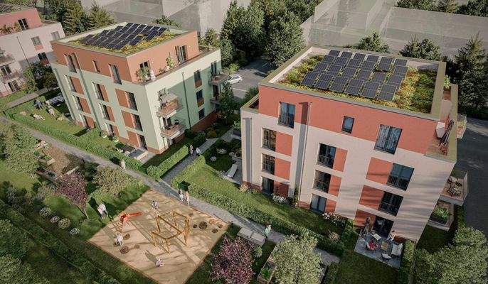 Nachhaltiges Neubauquartier in Berlin Karlshorst – zentral und naturnah