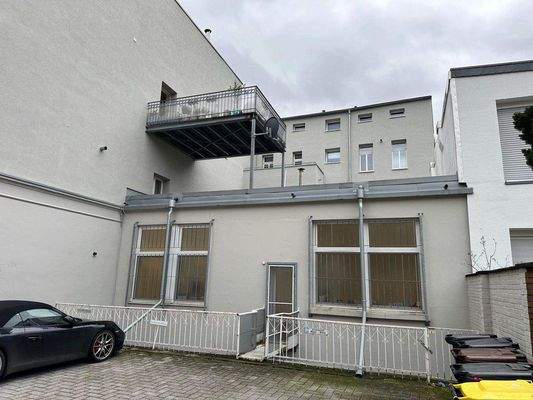 Seitenansicht und Parken 