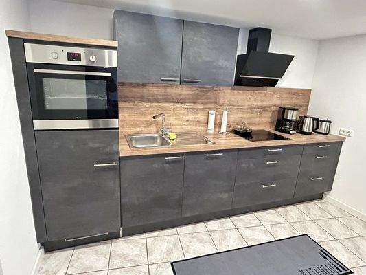 Küche Ferienwohnung B 