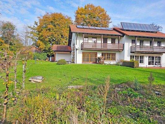 Gartenansicht auf DHH